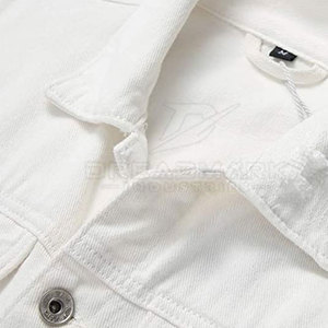 Veste en jean décontractée unie pour homme 2026 – Nouvelle mode streetwear confortable pour l'hiver avec boutons - Product Image 5