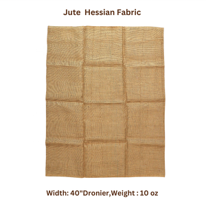 Tessuto Naturale in Juta e Iuta Grezza <span class=keywords><strong>100</strong></span>% Ecologico per Artigianato, Decorazione, Confezionamento e Realizzazione di Borse - Product Image 2