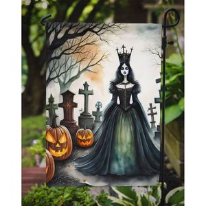 Spooky Halloween Evil Queen Garden Flag Multicolore Décoratif Boîte Aux Lettres Yard Drapeau Bannière pour Patio Illustration pour Lits De Fleurs Jardins - Product Image 3