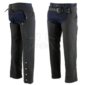 Good Quality Full Leather <b>Chaps</b> Smooth Finish Full Leather <b>Chaps</b> Designed For Everyday <b>Riding</b> And Outdoor Wear - Product Image 3