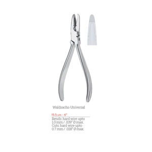 Prix raisonnable, forceps orthodontiques universels réutilisables Waldsachs pour plier les fils durs à un prix abordable par Dentavex - Product Image 5