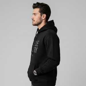 Sudadera con Capucha Extra Grande para Hombre, Estilo Vintage, Diseño Personalizado, Sudadera de Diseñador para Hombre, Algodón, Logotipo Personalizado OEM - Product Image 4