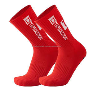Calcetines Deportivos al Por Mayor con Diseño de Cinta Adhesiva, Calcetines de Fútbol Antideslizantes, Calcetines de Baloncesto Personalizados, Absorbentes de Sudor y Transpirables para Hombre - Product Image 4