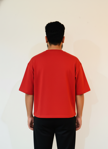 T-shirt pour homme à manches courtes, col rond, coupe classique, couleur unie, décontracté, en jersey de coton, t-shirt en coton surdimensionné pour homme - Product Image 6