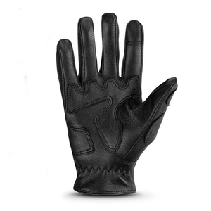 Guantes de moto para hombre hechos con material 100% cuero genuino / Guantes de moto de secado rápido de calidad premium al precio más bajo - Product Image 3