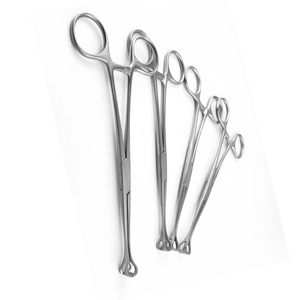 Pinzas de Tejido Babcock de Acero Inoxidable, Juego de Pinzas Quirúrgicas Atraumáticas para Cirugía General, Instrumento de Clase I con Certificación CE - Product Image 2