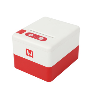 เครื่องพิมพ์ใบเสร็จความร้อน POS ขนาด 2 นิ้ว 58 มม. รุ่น P20 Mini สีแดง พร้อมพอร์ต USB+BT - Product Image 2