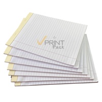 Carnets promotionnels Vprintpack en gros avec reliure agrafée – Blocs de papier ligné large blanc 80 feuilles en provenance du Vietnam