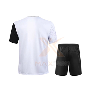 Fournisseur direct d'usine, uniforme de tennis respirant - Couleurs unies, couleurs et tailles personnalisées, vêtements d'entraînement unisexes pour adultes - Product Image 2