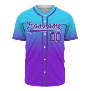 <b>Top</b> Best Quality Custom Digital Print Breathable <b>Mesh</b> Baseball Jersey <b>Plus</b> <b>Size</b> Anti-Bacterial Anti-UV Wholesale Men's OEM - Product Image 2