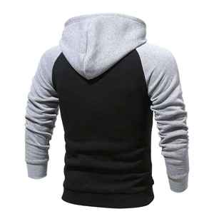 Sweat à capuche oversize décontracté et tendance en coton et polyester de haute qualité 350 GSM, vierge, pas cher, brodé pour hommes – Vente en gros - Product Image 3