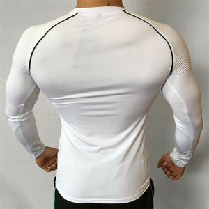 Men's Slim Fit Eco-Friendly Cotton Bamboo Activewear Gym T-<b>Shirt</b> Quick Dry Lightweight Athletic Fitness Training Running - Product Image 5