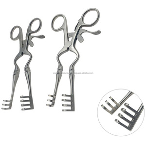 เครื่องมือผ่าตัดแบบยึดติดด้วยตัวเอง Weitlaner Retractor ทำจากเหล็กกล้าไร้สนิมสำหรับศัลยกรรมกระดูกและข้อ สัตวแพทย์ และการผ่าตัดทั่วไป - Product Image 2