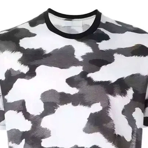 T-shirt de tir tendance pour hommes, grandes tailles, motif uni, nouveau tissu, matière douce, coupe ajustée, T-shirts de tir pour hommes - Product Image 3