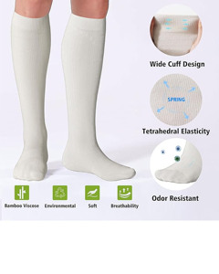 <b>Soft</b> Breathable <b>Men's</b> Ankle Dress <b>Socks</b> Offering Comfort Elasticity Lasting Durability Sporty Quick Dry Sweat-Absorbent - Product Image 3