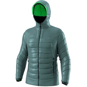 ผู้ชายฤดูหนาวแจ็คเก็ตโลโก้ที่กําหนดเองHooded Outerwearพัฟลงเสื้อฟองบุรุษPlusขนาดปักเป้าขายส่งแฟชั่นที่อบอุ่นPackable - Product Image 4