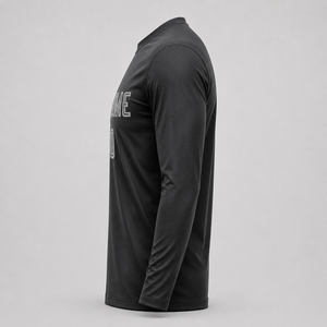 Maillot de football à manches longues pour homme, col rond, sublimation, polyester respirant, impression du nom de l'équipe, coupe ajustée, toutes saisons - Product Image 4