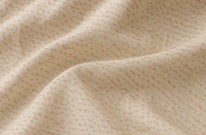 Tela de Lino Orgánica Ecológica Premium con Estampado Digital, Color Ciruela Mate, Ligera, 120 GSM - Product Image 4
