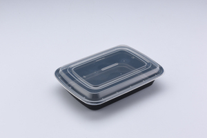 42oz Rectangular Microwaveable <b>Container</b> with <b>Lid</b>, 150 Sets (50/6) - Product Image 6