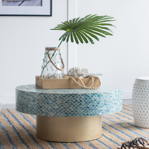 โรงงานผลิตและจำหน่ายโดยตรง เฟอร์นิเจอร์ห้องนั่งเล่น โต๊ะกาแฟฝังมุก โต๊ะมุก ผลิตในเวียดนาม - Product Image 4