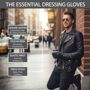 Premium Quality Anti-Static Durable Leather Thermal Eco-Friendly Four Seasons Casual Safety <b>Gloves</b> Heavy-Duty Industrial Outdoor - Product Image 5