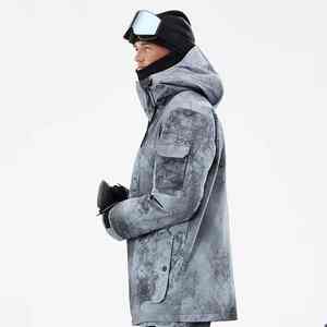 Veste de ski d'hiver pour hommes, vente en gros, respirante, imperméable, coupe-vent, veste de sport d'hiver, veste de snowboard personnalisée pour hommes - Product Image 3