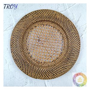 Runde Rattan-Tischsets für Oster-Brunch, Frühlings-Tischdekoration, Blumen-Tischdekorationen und Saisonale Heimdekorationen - Product Image 6