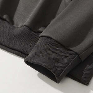 Sudadera con Capucha Unisex con Pedrería Lightning Destroyer 2026 Gris Oscuro Oversize con Cristales Plateados Brillantes Estilo Urbano - Product Image 3