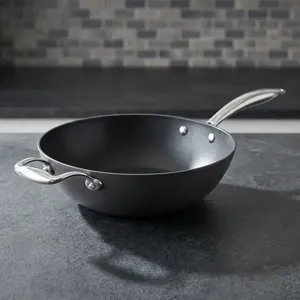 Elegant 24cm Cast Iron Frying <b>Pan</b> Nitrile Series Non Stick Coating for Cooking Grilling Frying Restaurant <b>and</b> Home Use - Product Image 6