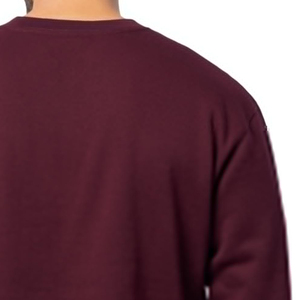 เสื้อสเวตเชิ้ตคอกลมสีพื้นสำหรับผู้ชาย ทรงปกติ ผ้าฝ้ายถัก 100% สวมใส่สบายๆ สำหรับฤดูใบไม้ร่วง - Product Image 4