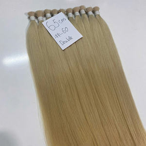 En vrac 60 cm Double Extensions de Cheveux Vietnamiens 16 ''à 32'' Sans Trame Qualité Premium 6.0 Couleur Superbe Qualité - Product Image 1