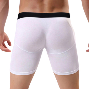 Men's Underwear Cotton Stretch <b>Boxer</b> Briefs High-Rise Breathable Eco-Friendly Tagless Smooth Waistband OEM Service Wholesale - Product Image 5