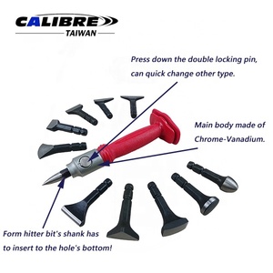 TAIWAN CALIBRE 12pc Interchangeable Chisel and Bit <b>Punch</b> Tool <b>Set</b> - Product Image 2