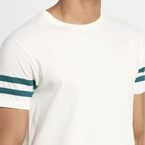 Camiseta de Cuello Redondo Extra Grande para Hombre, 100% Algodón Tejido, Personalizable con Logotipo, Marca Privada, OEM, ODM, Venta al Por Mayor - Product Image 5