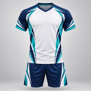 Uniformes de voleibol premium con materiales suaves, corte deportivo y colores vibrantes para una excelente comodidad y unión de equipo. - Product Image 1