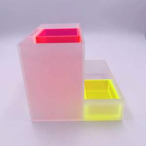 Organizador de Papelería Moderno, Acrílico, Elegante, Colorido y Transparente para Estudiantes - Product Image 6