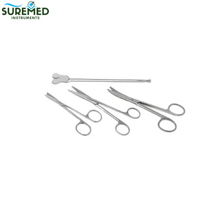 Ensemble d'instruments de microchirurgie manuels réutilisables de haute qualité en acier inoxydable pour la chirurgie des mains - Product Image 2