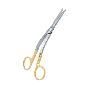 กรรไกรผ่าตัด Fomon Dorsal ขนาด 14 ซม. ด้ามจับแบบงอ ใบมีดตรง ผลิตจากเหล็กกล้าไร้สนิมคุณภาพสูง จำหน่ายส่งเครื่องมือผ่าตัด - Product Image 2
