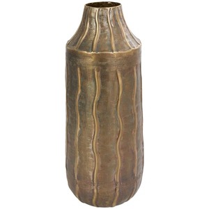 Jarrón de Bronce Hecho a Mano, Diseño Rústico, Acabado Metálico, Pieza Decorativa para Interiores del Hogar, para Decoración del Hogar - Product Image 3