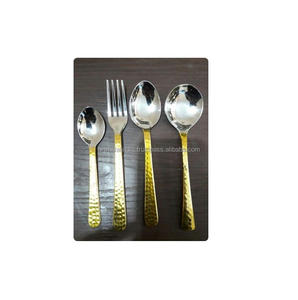 Couverts en métal personnalisés faits à la main forgés dans un nouveau design écologique pour les hôtels - Product Image 1