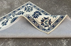 Tapis KNOT RUG en laine tuftée à la main, haute qualité, motif floral moderne, fait main, écologique, pour salon, chambre d'enfant, hôtels, bureau - Product Image 5