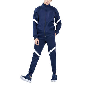 Lightweight Winter Warmup Tracksuit <b>Set</b> 100% Cotton Breathable <b>Sports</b> Jacket and Pants with 2 in 1 Design for Men and Women - Product Image 3