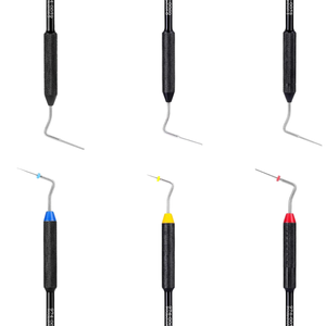 Kit de Escultura Dental con Compuesto Restaurador, Puntas de Precisión de Doble Extremo, Revestimiento Pulido Antideslumbrante, Codificación Manual de Color Amarillo y Rojo - Product Image 3