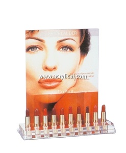 2025 phong cách nóng bán tùy chỉnh trang điểm thương hiệu Acrylic truy cập bán lẻ Son môi Countertop Nước hoa Showcase Acrylic hiển thị - Product Image 4