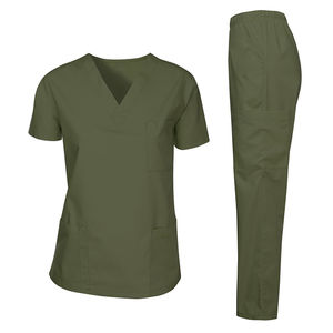 Tenue Médicale Homme Tendance avec Logo Personnalisé – Nouveaux Uniformes Hospitaliers Tissés avec Ensemble de Blouse et Pantalon pour Médecins 2026 - Product Image 3