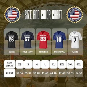 Maillots de football américain personnalisés, vêtements d'équipe en gros, fournisseur de marques privées - Product Image 4