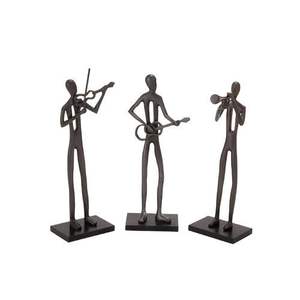 Sculpture en aluminium argenté de qualité supérieure, idéale pour une décoration intérieure élégante, au prix de gros - Product Image 5