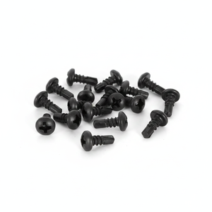 Vis à béton en acier au carbone revêtu noir PDC Modèle 11 - Tête cylindrique, entraînement Phillips, couple élevé, goujons d'ancrage pour maçonnerie (Grade 4.8 en pouces) - Product Image 2