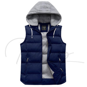 Chaleco Acolchado Sin Mangas para Hombre, Modelo 2026, Casual, Impermeable, Cortavientos, Transpirable, 100% Poliéster, Ropa de Invierno - Product Image 1