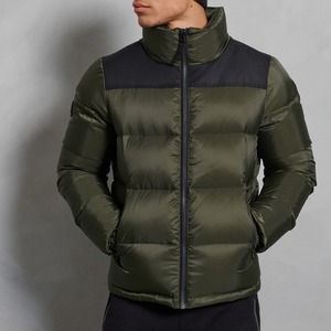 Customized Wholesale High Quality Men's Warm Down Jacket Waterproof Thickening Windproof Hooded Down Quilted Coat - Product Image 4